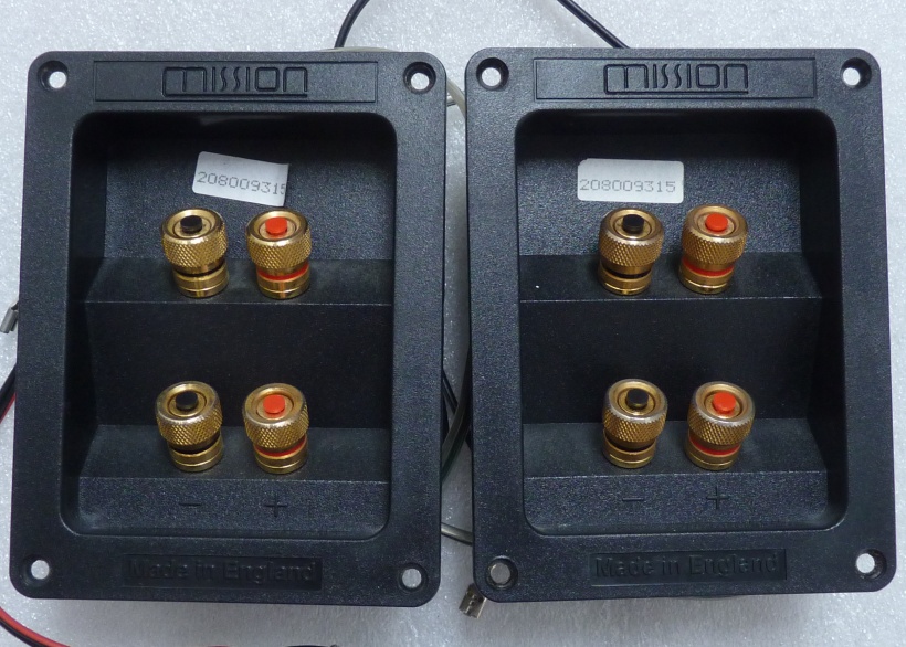 Mission 780 Mk2 speaker crossovers